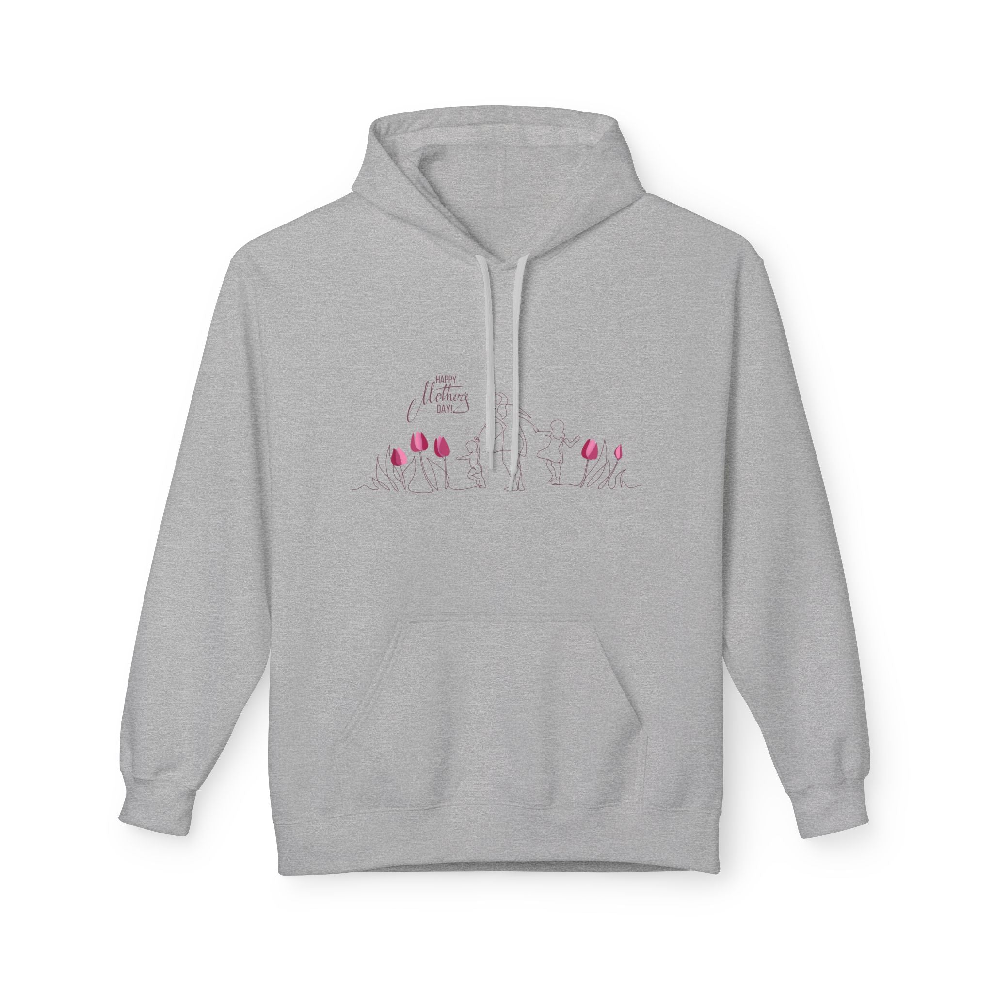 "Leader of the Crotch Goblins" Floral Graphic Hoodie