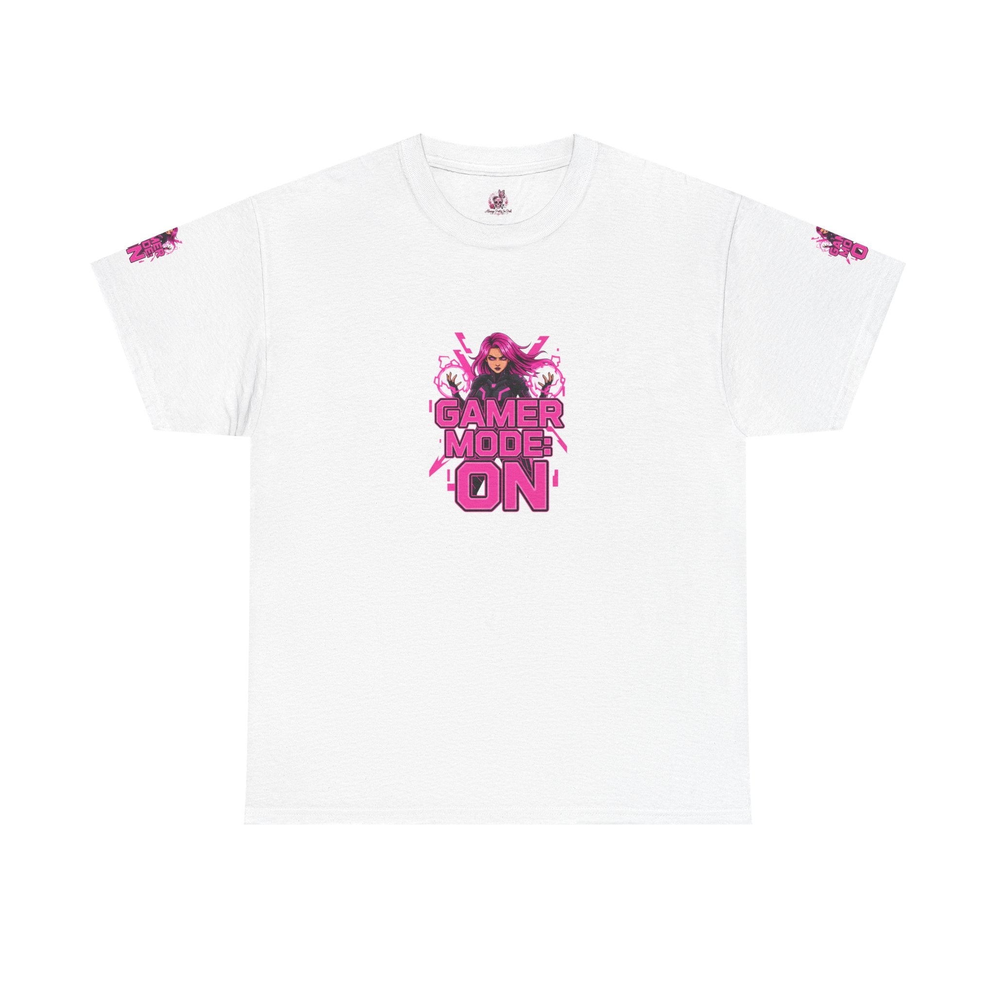 Gamer Mode: ON — Fierce Gamer Girl T-Shirt