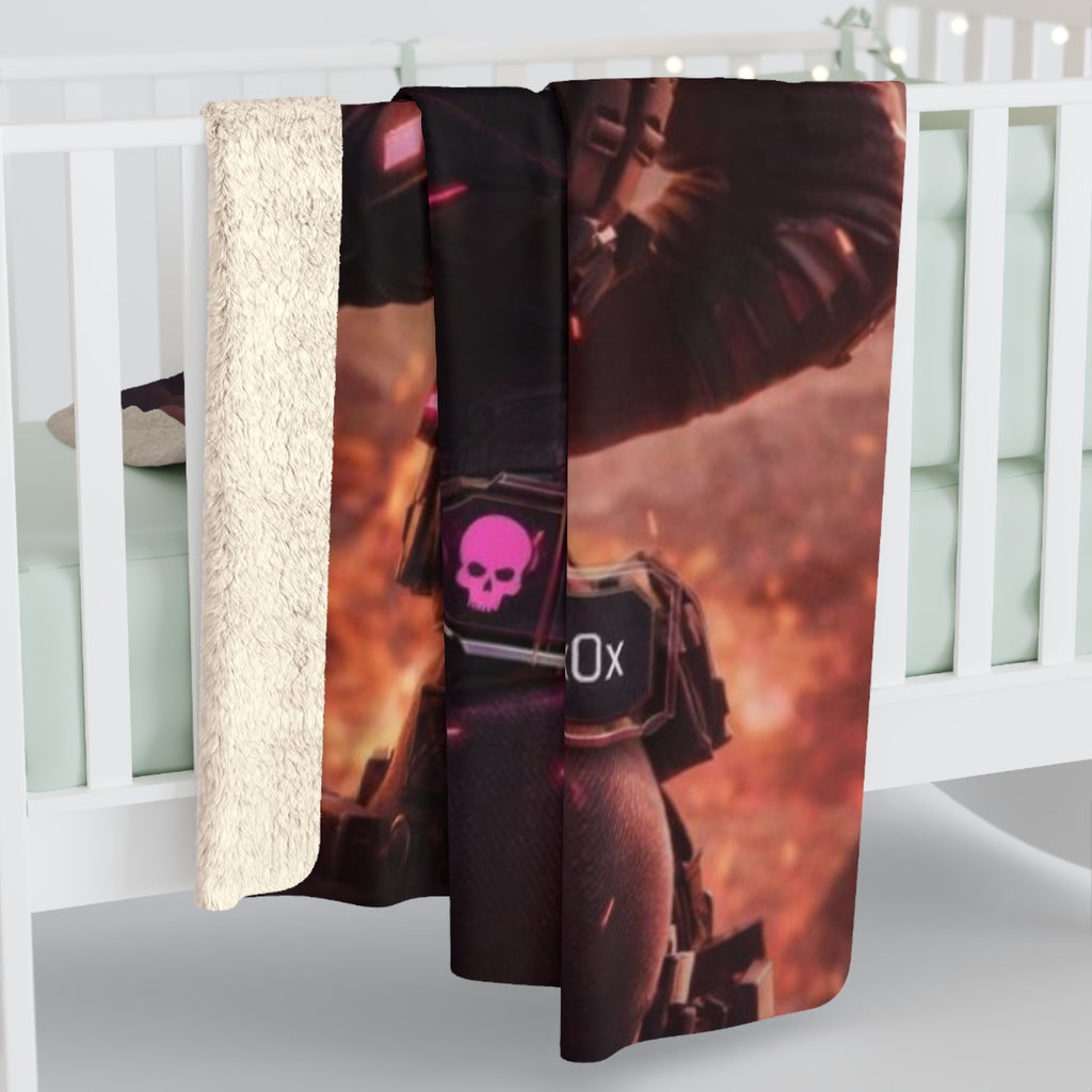 Gamer Sherpa Fleece Blanket