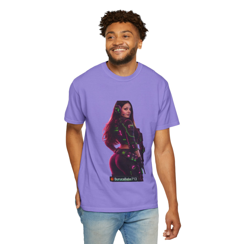 Graphic T-Shirt — Neon Gamer Girl