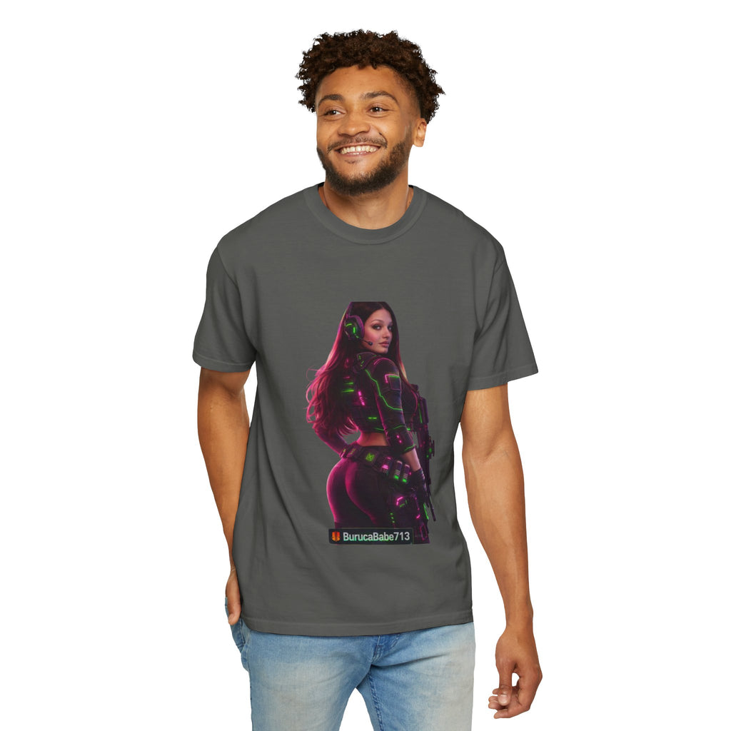 Graphic T-Shirt — Neon Gamer Girl