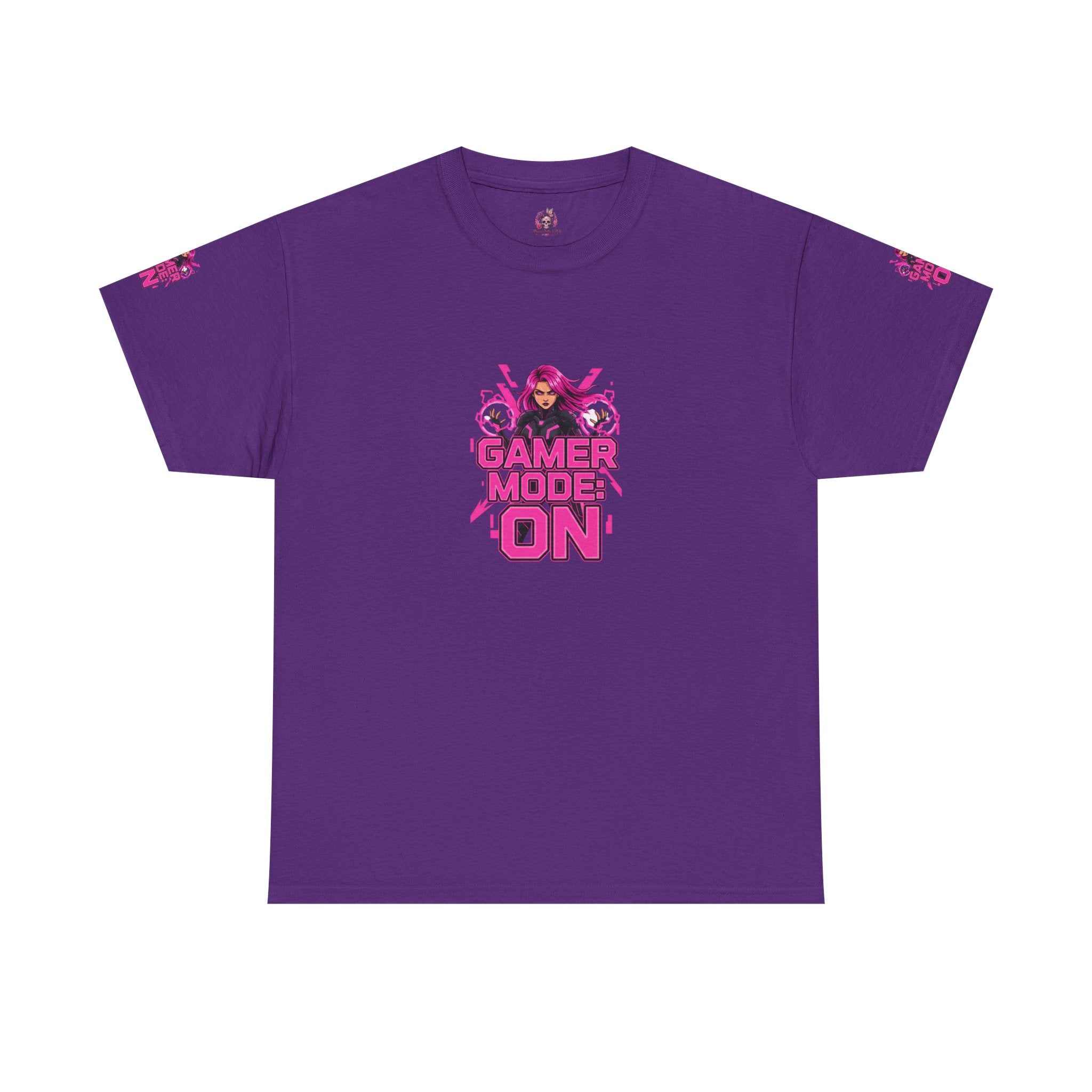 Gamer Mode: ON — Fierce Gamer Girl T-Shirt