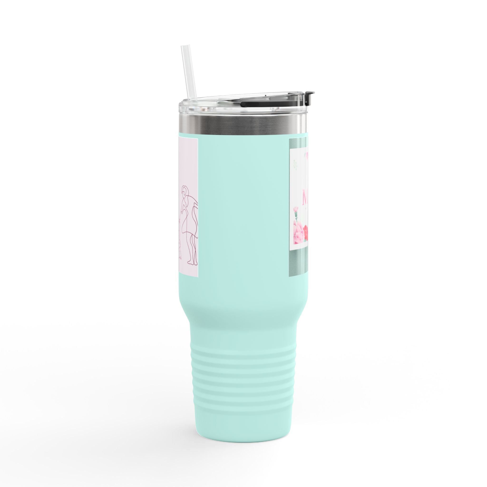 Love You Mom Floral Mother’s Day Tumbler