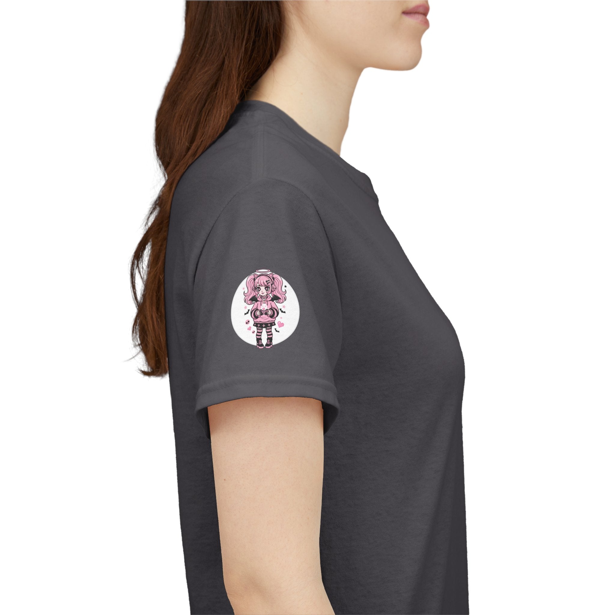 Game Over Boys Tee — 'Player One' Cute Pink Gamer Angel Graphic T-Shirt