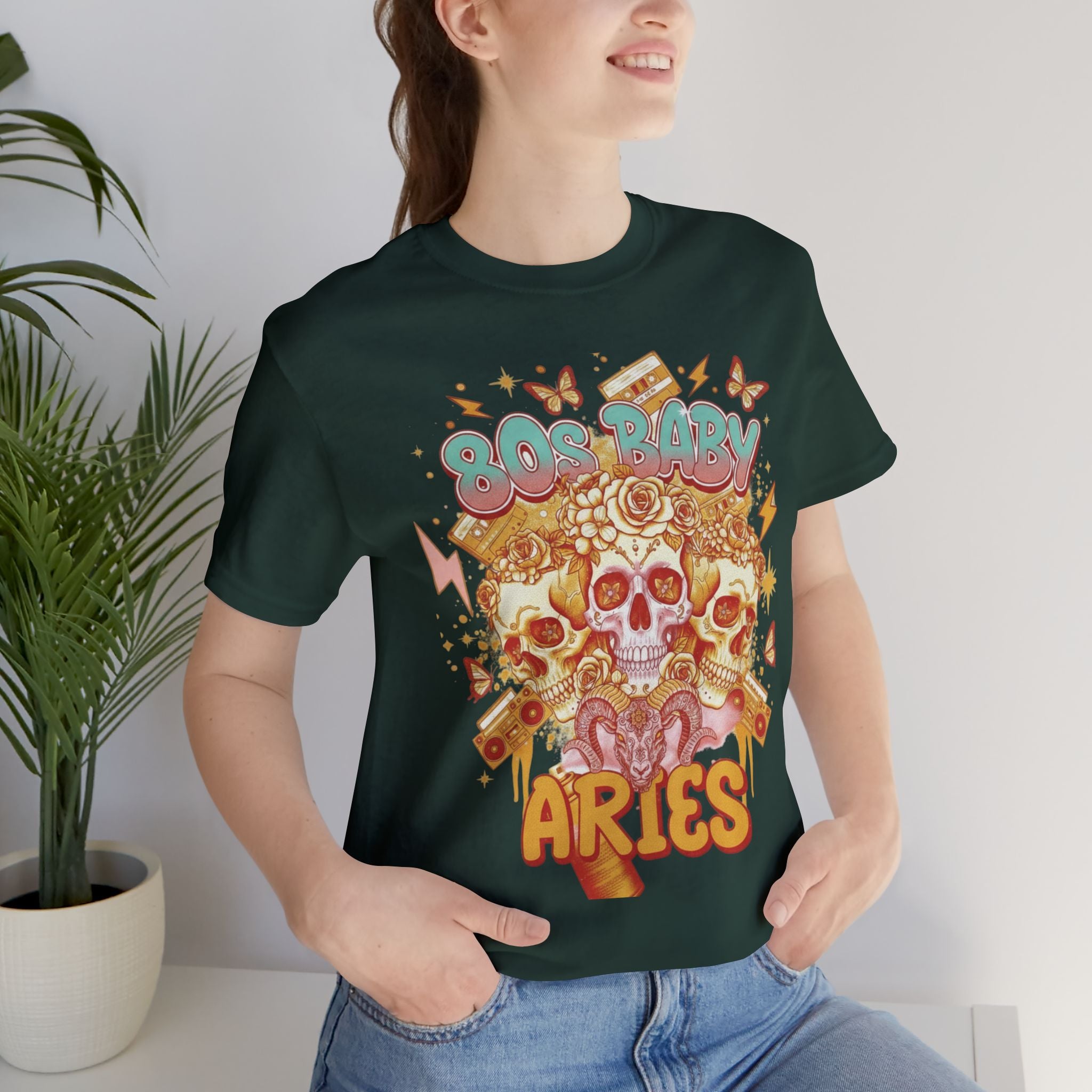 80s Baby Aries Graphic Tee