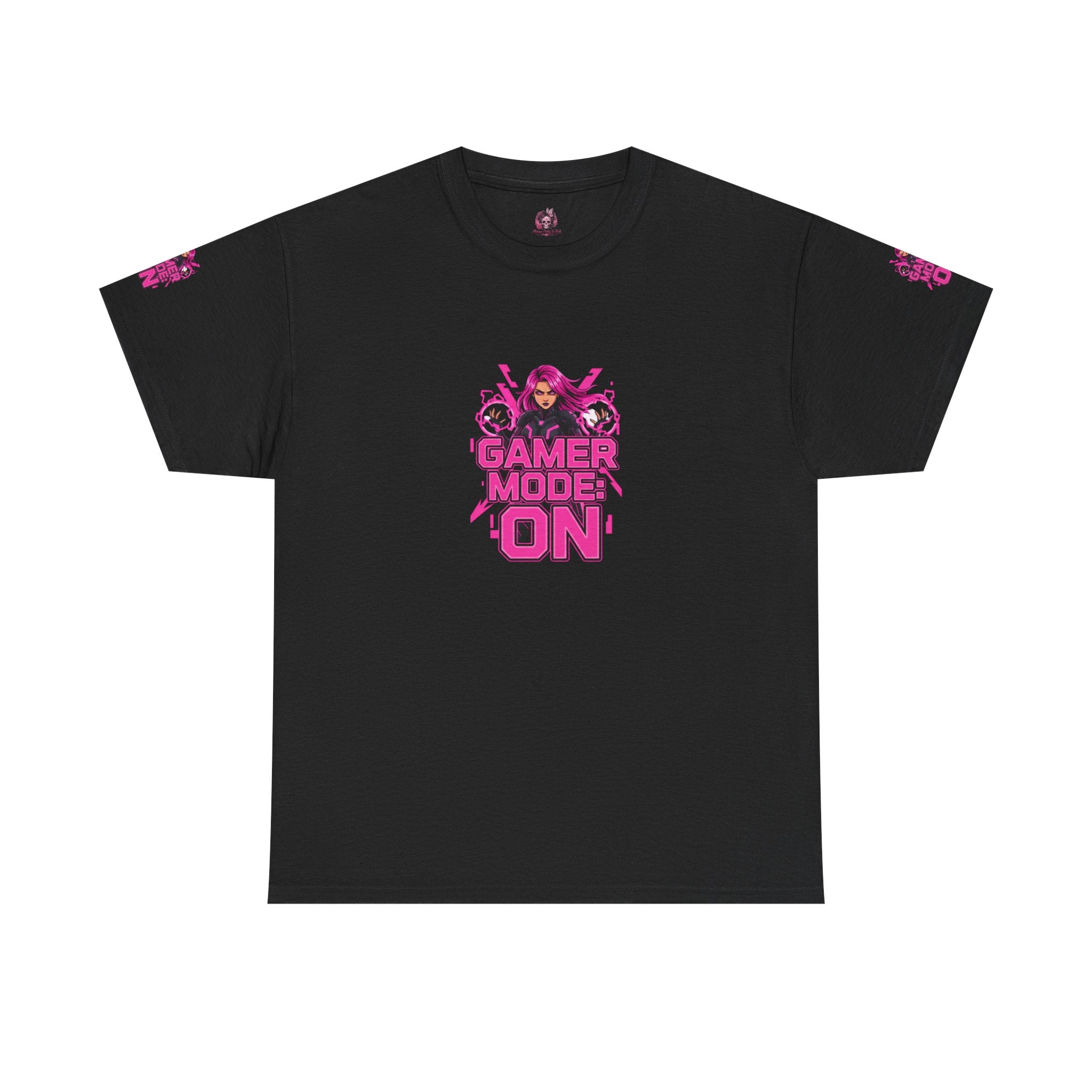 Gamer Mode: ON — Fierce Gamer Girl T-Shirt