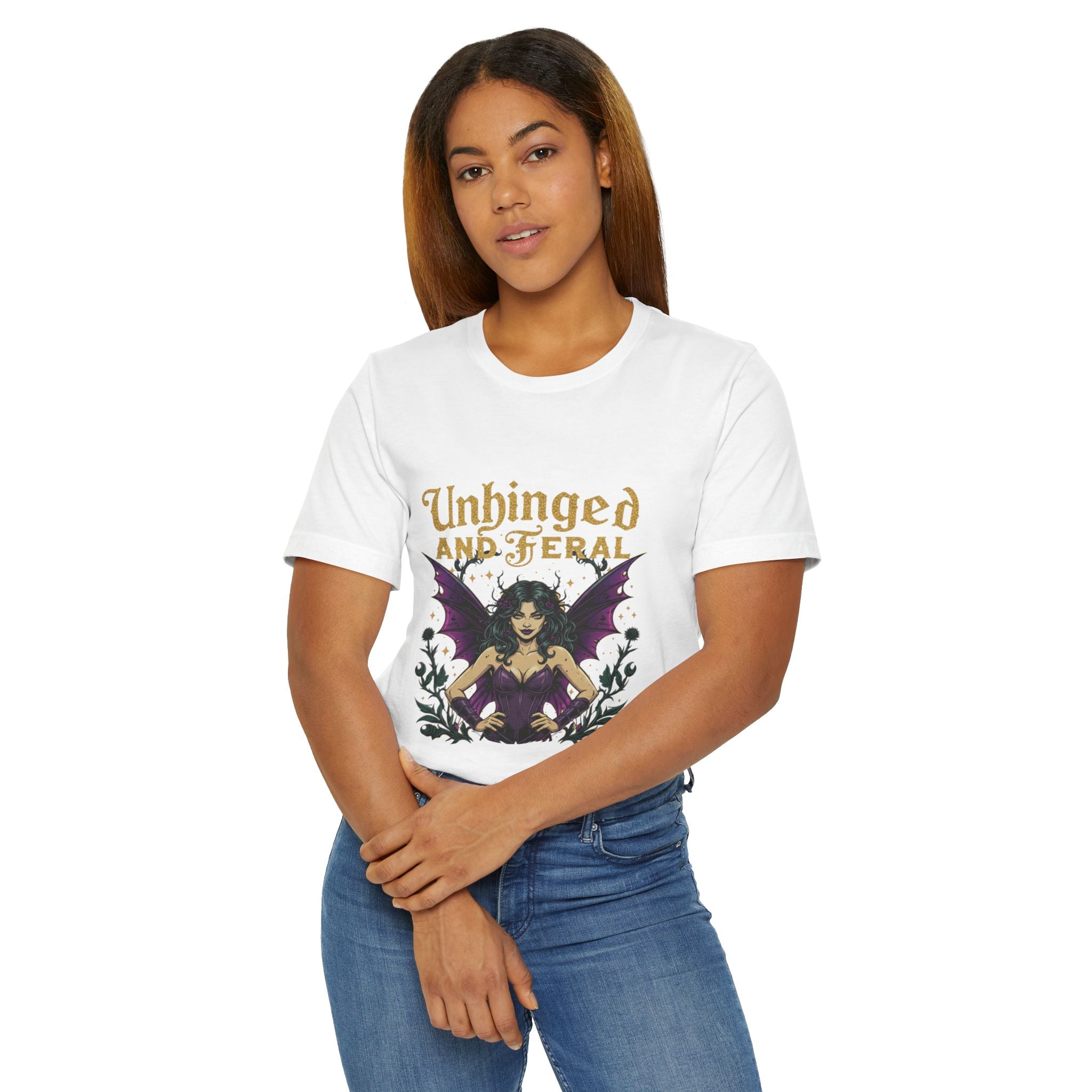 Unhinged and Feral Fairy Graphic Tee