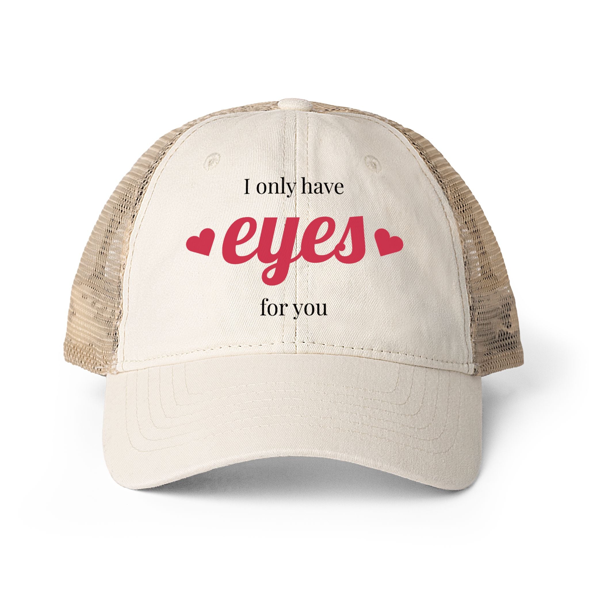 Women's Washed Mesh-Back Cap