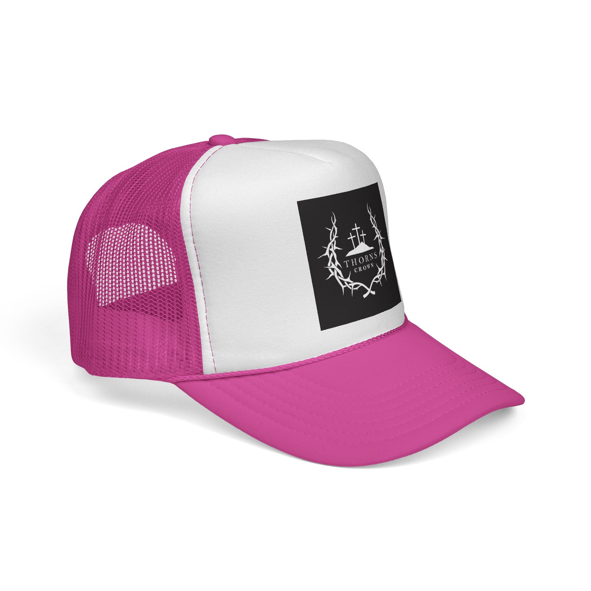 Crown of thorns trucker hat