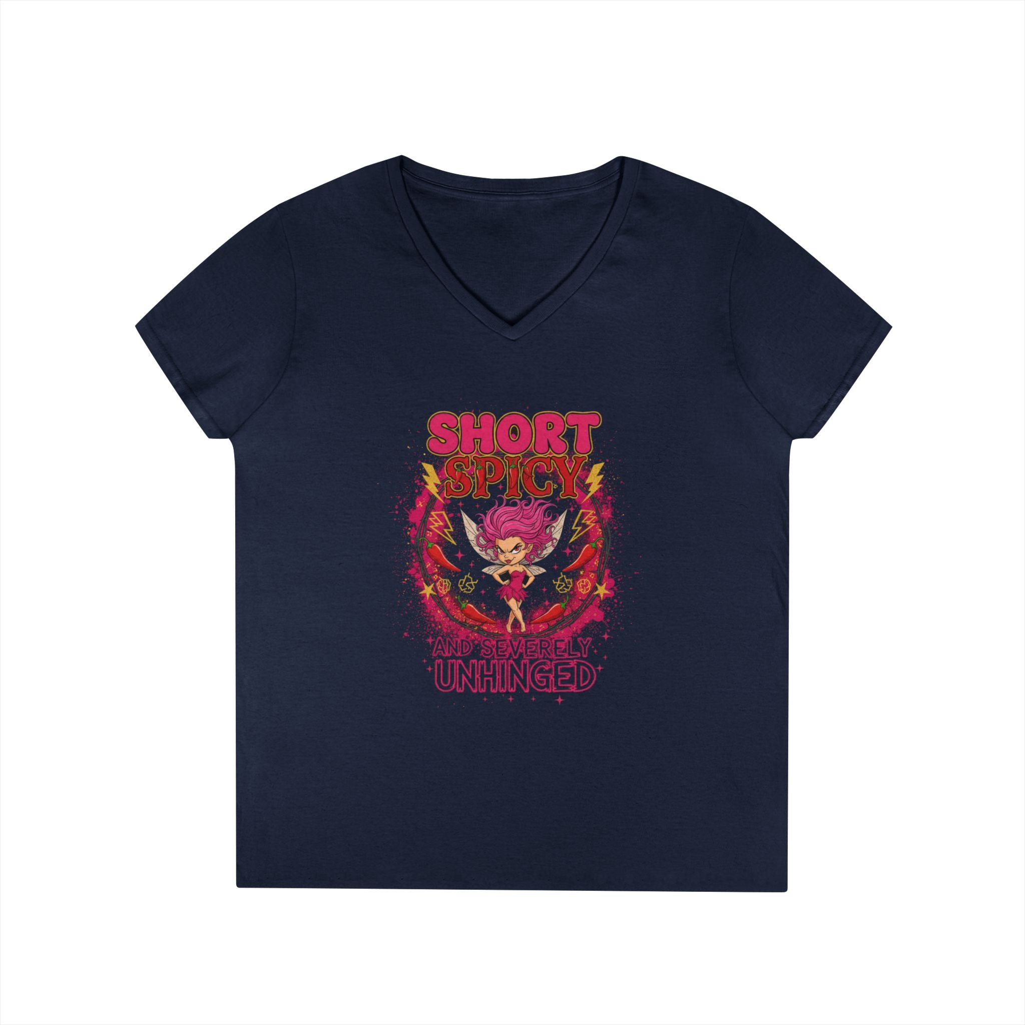 Short Spicy and Severely Unhinged Fairy Graphic Tee