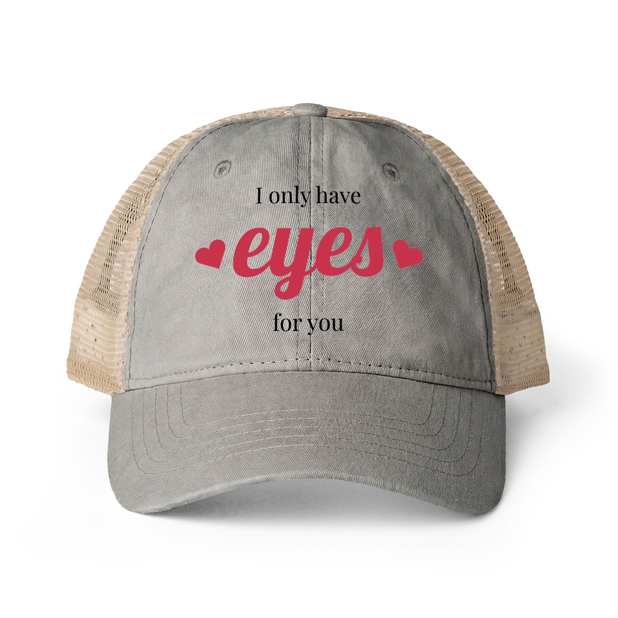 Women's Washed Mesh-Back Cap
