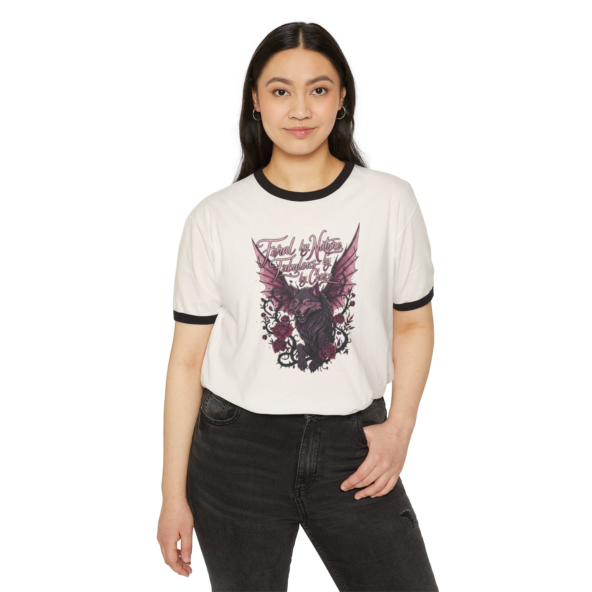Feral by Nature, Fabulous by Choice Graphic Tee