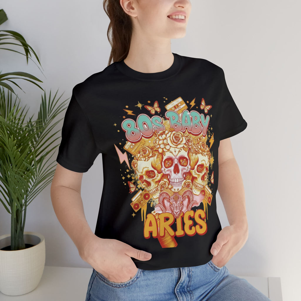 80s Baby Aries Graphic Tee