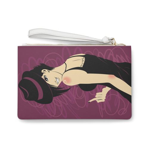 Anime Girl Clutch Bag