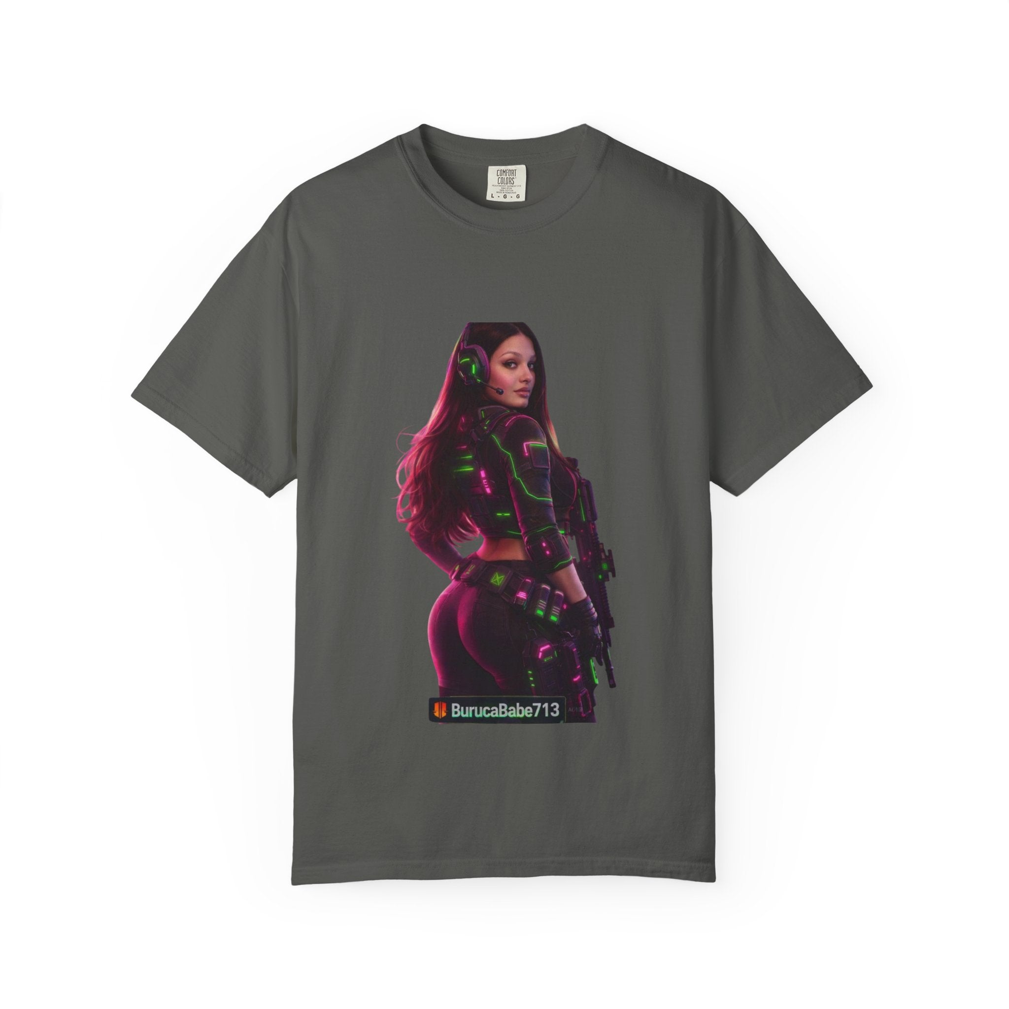 Graphic T-Shirt — Neon Gamer Girl