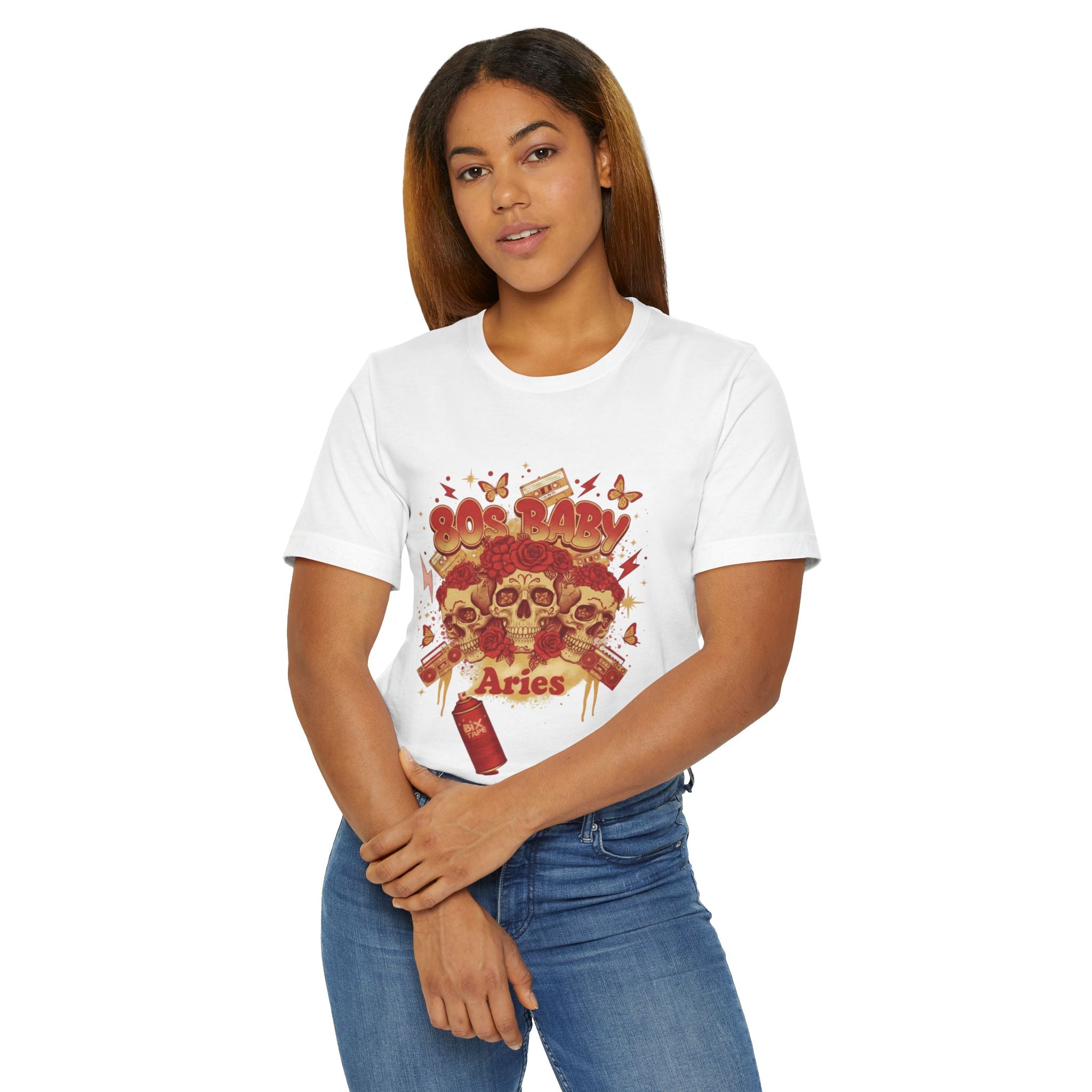 Aries Skull Zodiac T‑Shirt