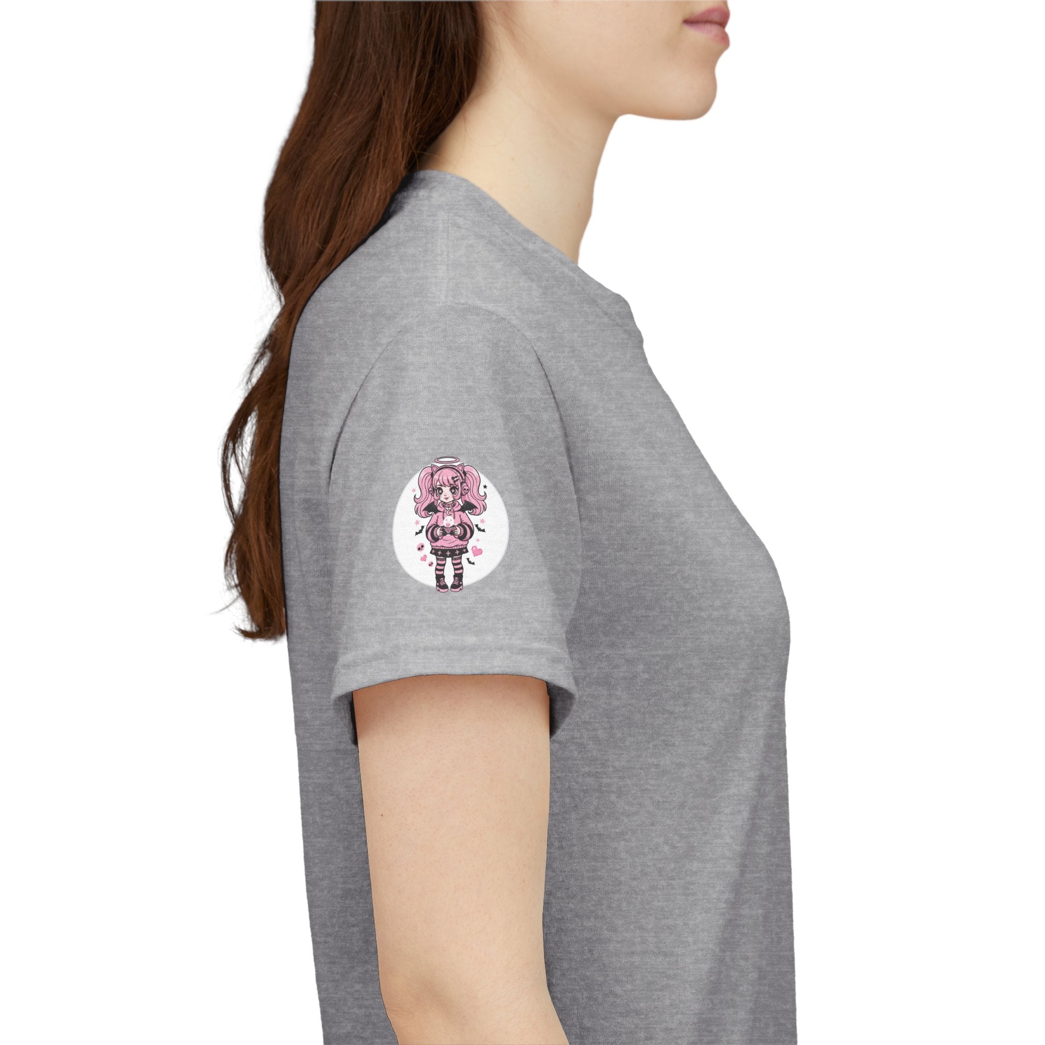 Game Over Boys Tee — 'Player One' Cute Pink Gamer Angel Graphic T-Shirt