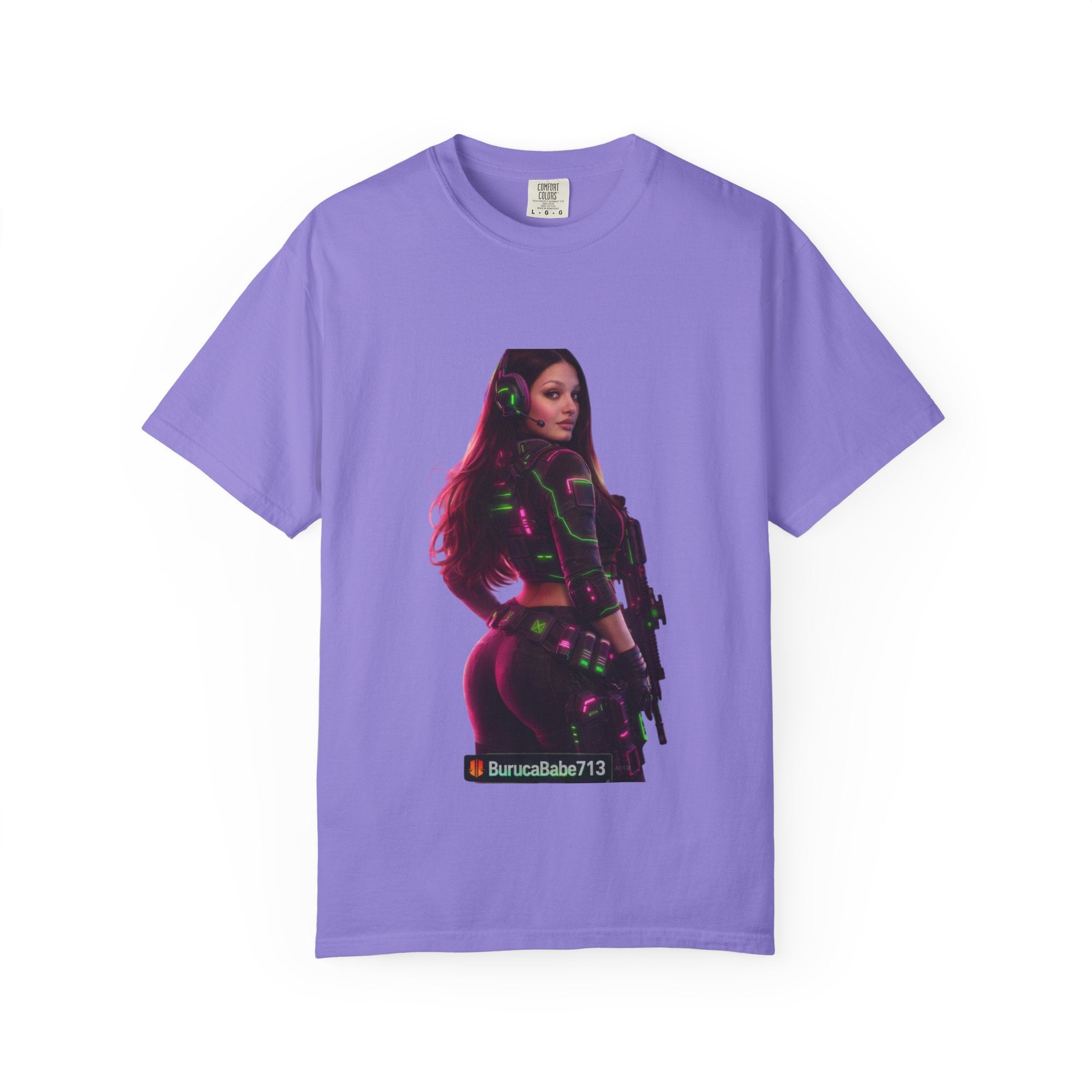 Graphic T-Shirt — Neon Gamer Girl