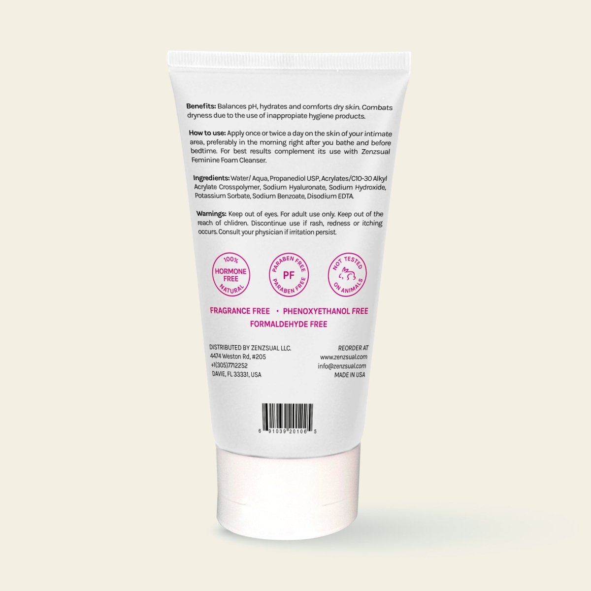 Intimate Hydrating Gel with Hyaluronic Acid
