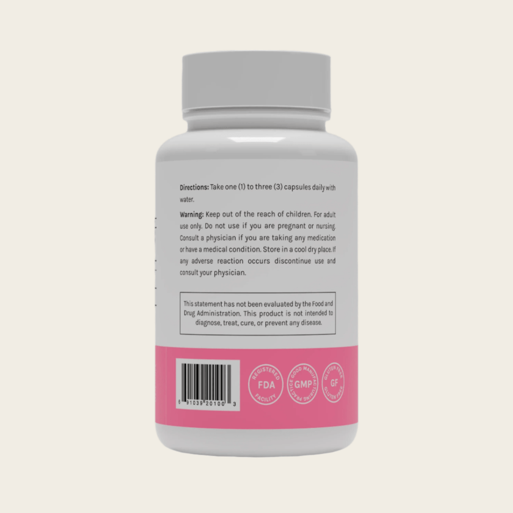 Menstrual Zen with Magnesium Glycinate - Natural Relief for Menstrual & Perimenopause Symptoms