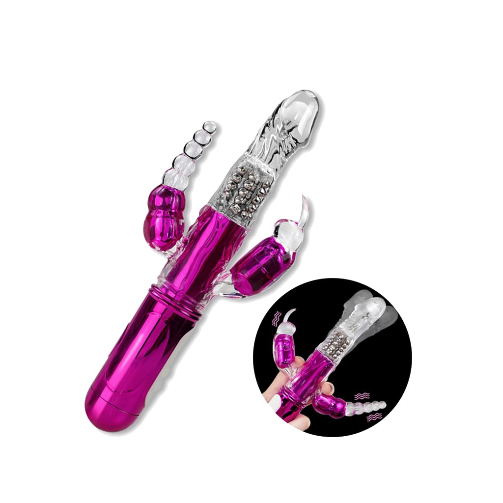TRIOrgasmic Triple Stimulation Vibrator